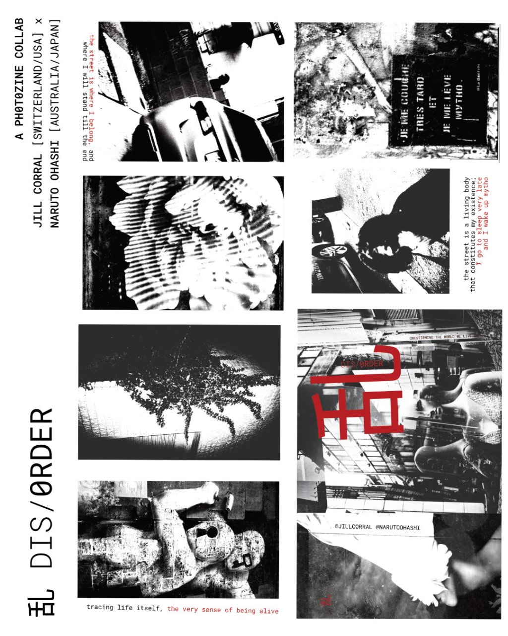 International Photo Zine Collab: 乱 DIS/ORDER